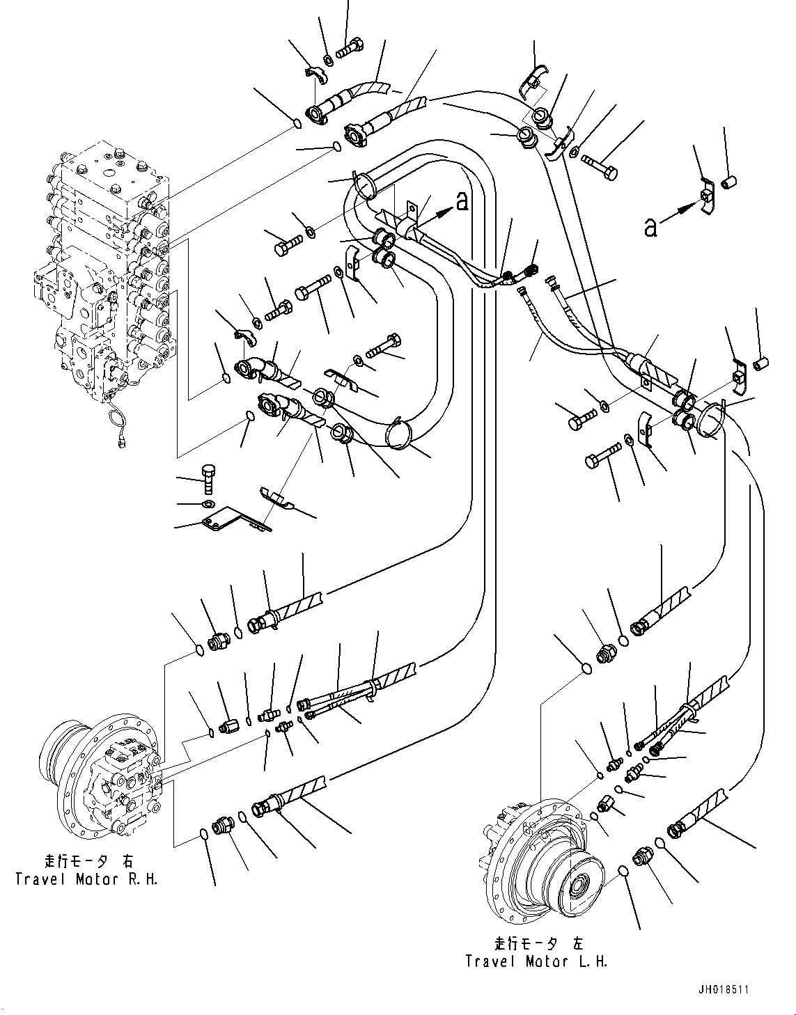 Шланг 02774-00422 KOMATSU