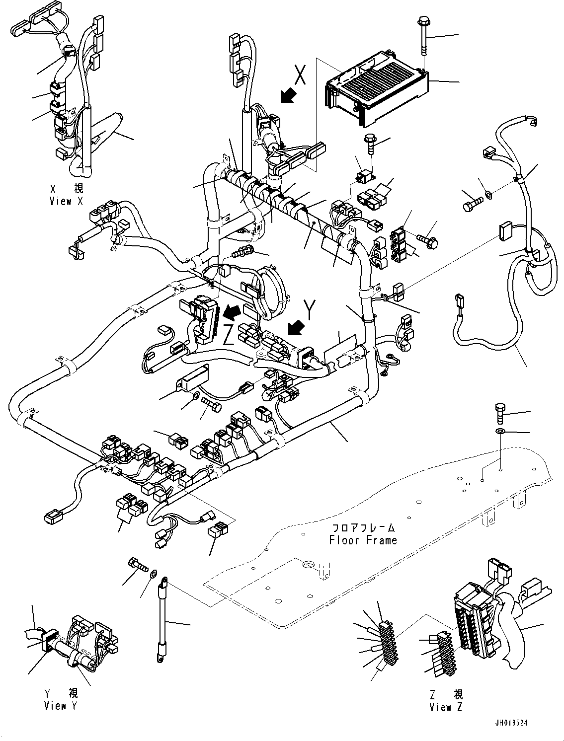 Жгут проводов 21N-06-41530 KOMATSU
