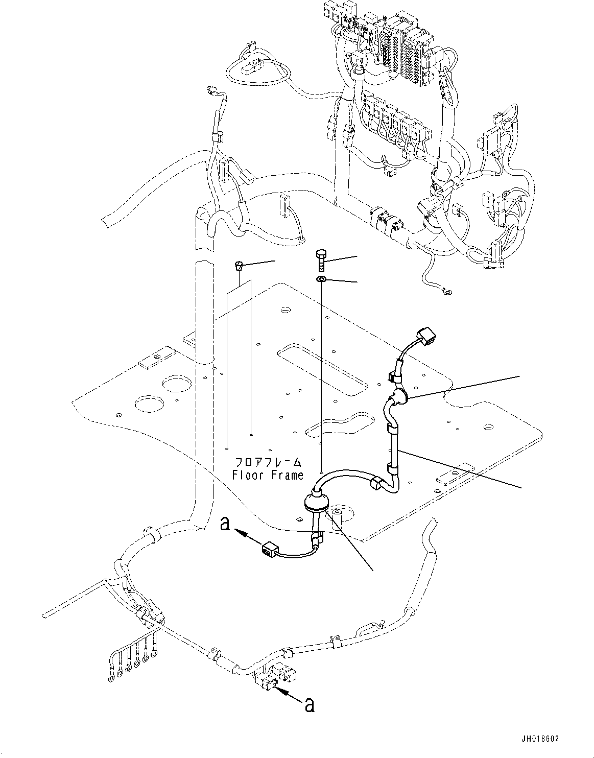 Жгут проводов 2A7-06-21191 KOMATSU