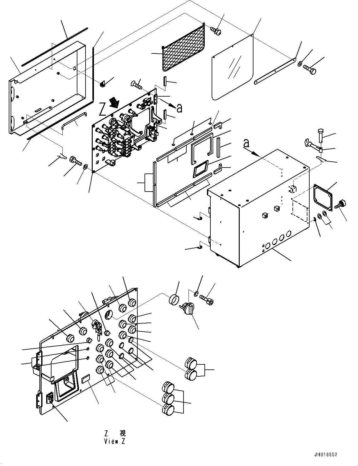 Коробка управления 8240-06-6311 KOMATSU