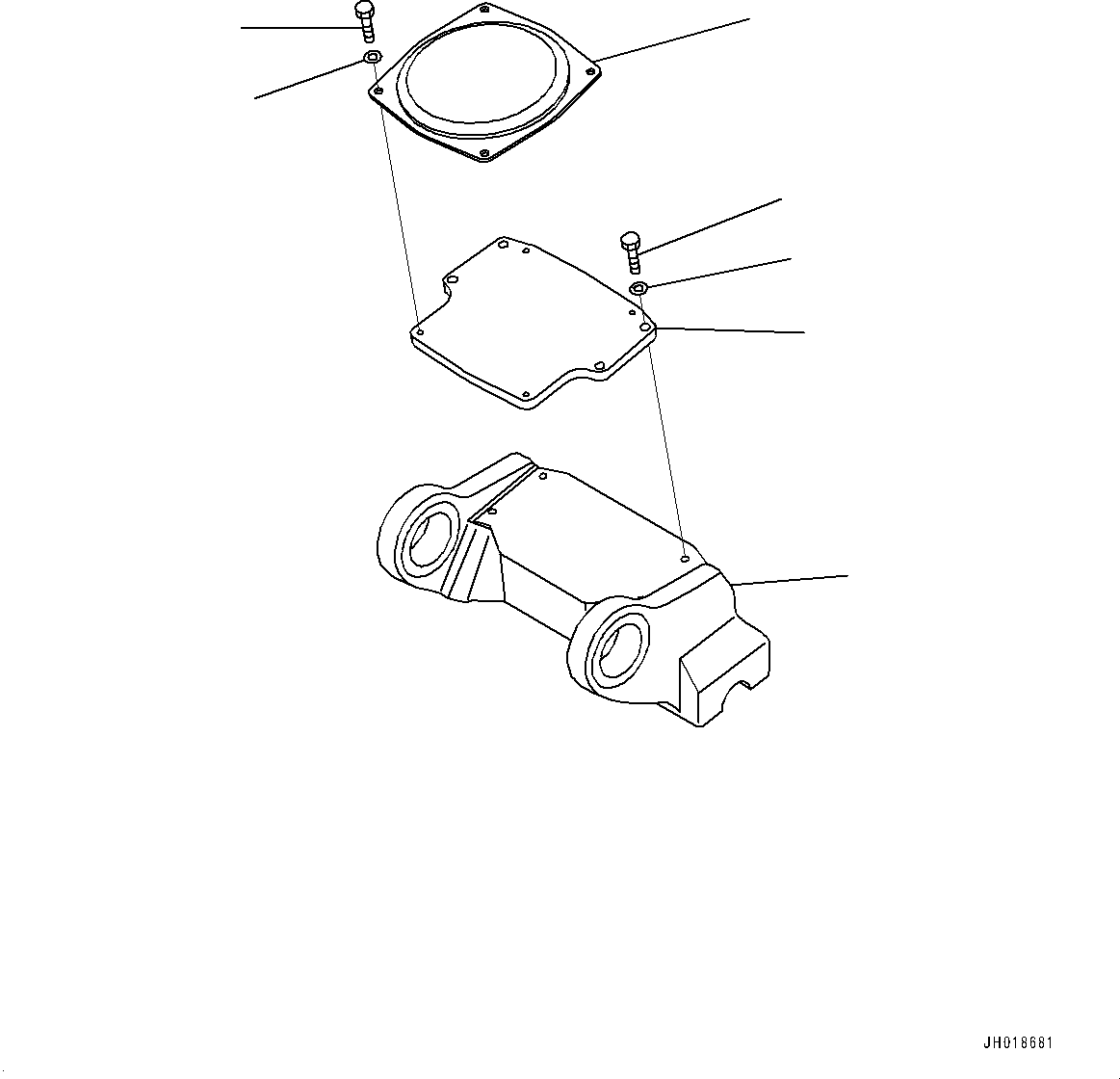 Bogie Assembly 195-30-04130 KOMATSU