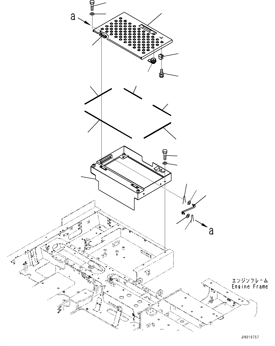 Корпус 8240-54-1333 KOMATSU