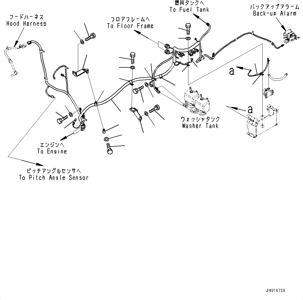 Жгут проводов 17A-06-43660 KOMATSU