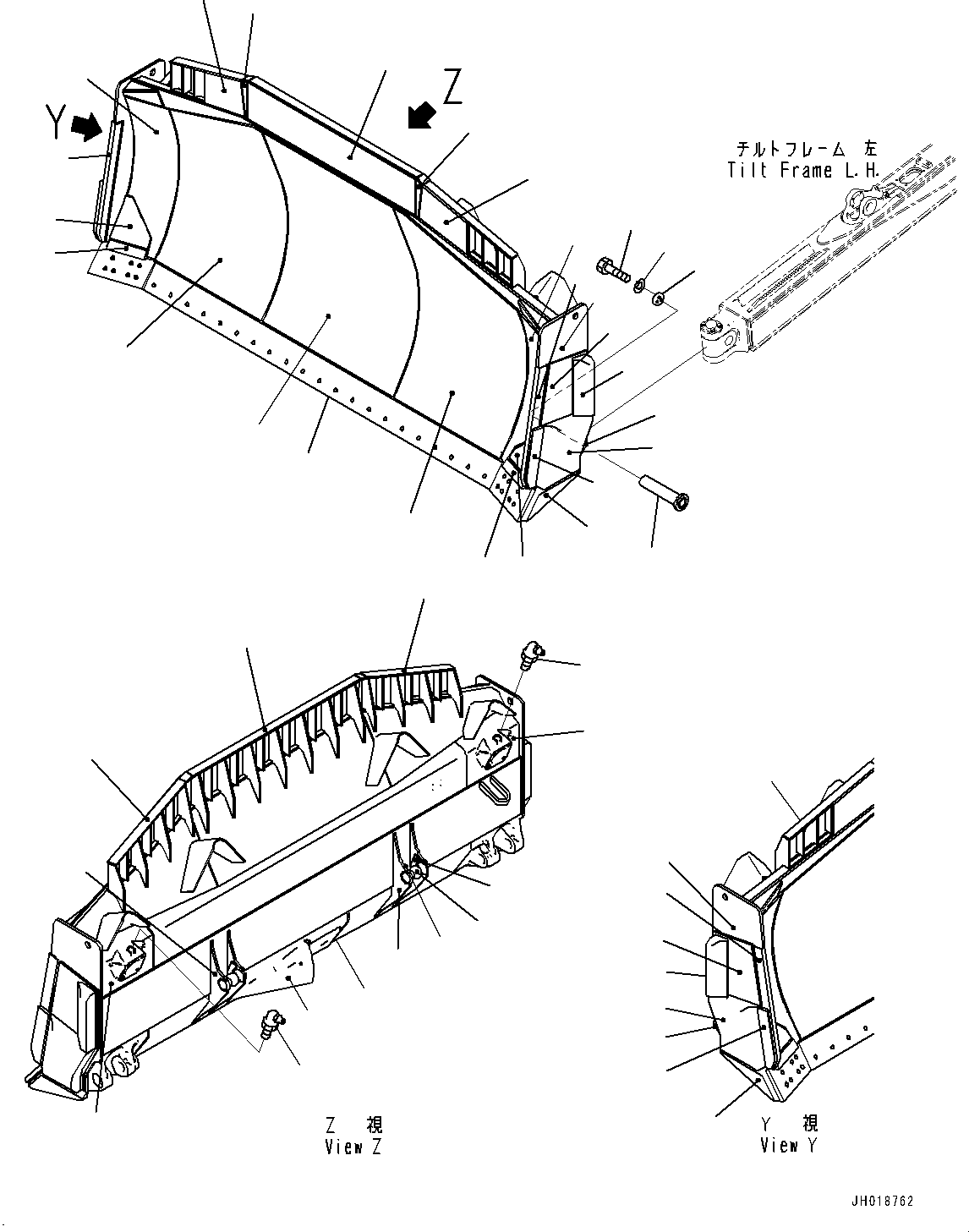 Щётка стеклоочистителя 17A-71-42611 KOMATSU