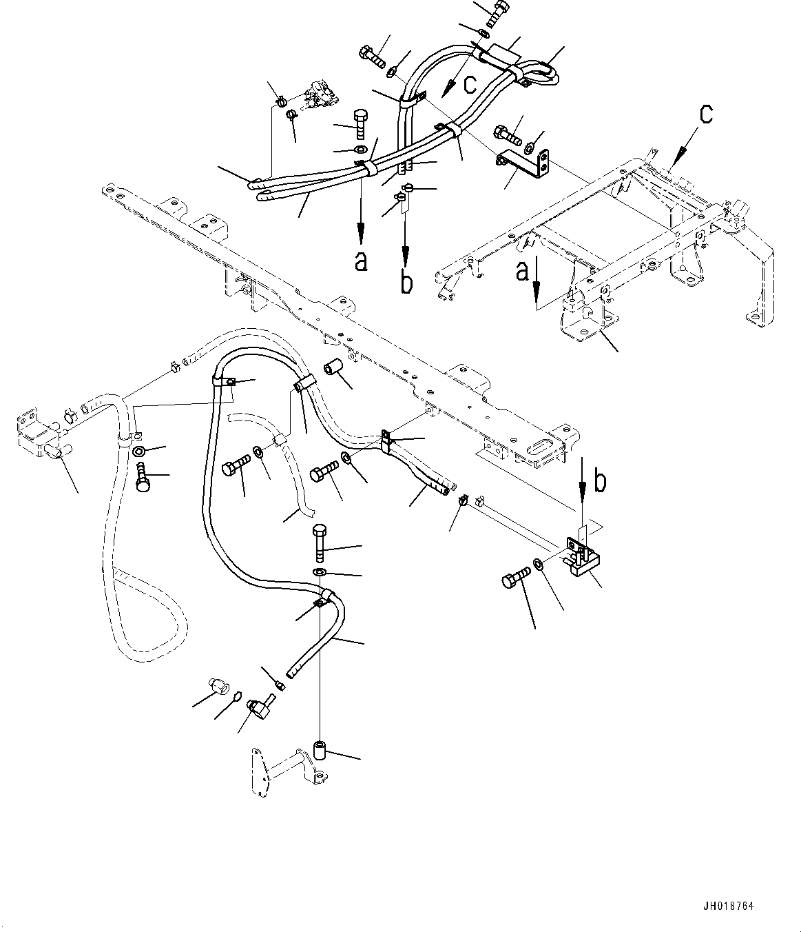 Frame(Exhaust Pipe,Cover) (2A6-01-11251) KOMATSU