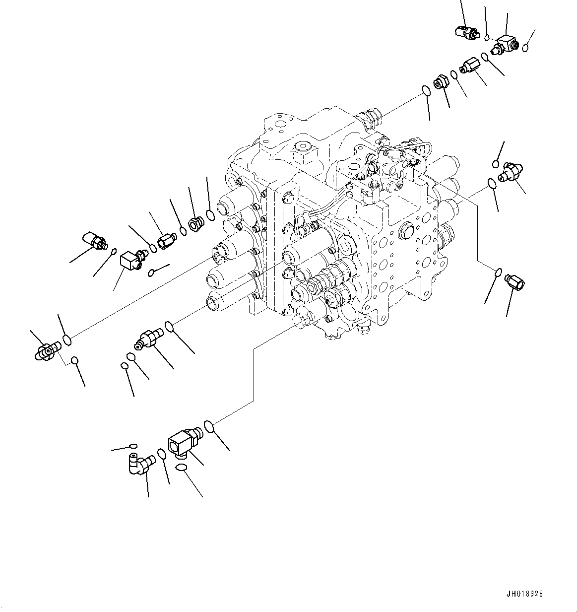 Угольник 21M-62-51760 KOMATSU