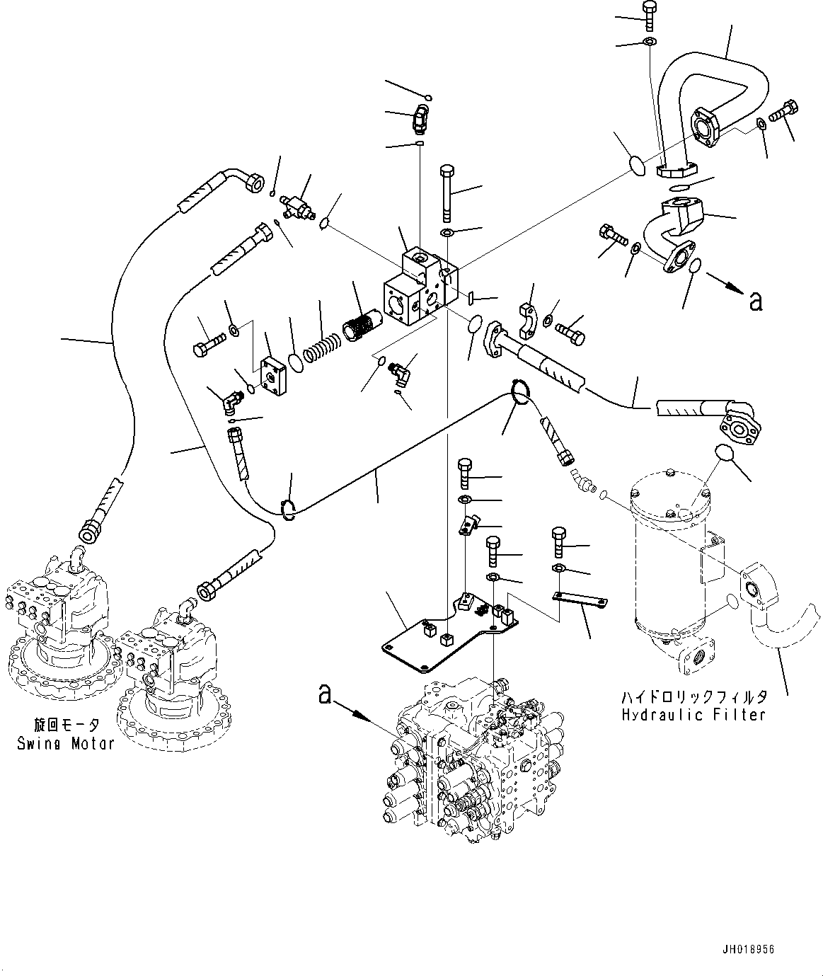 Шланг 07278-02008 KOMATSU