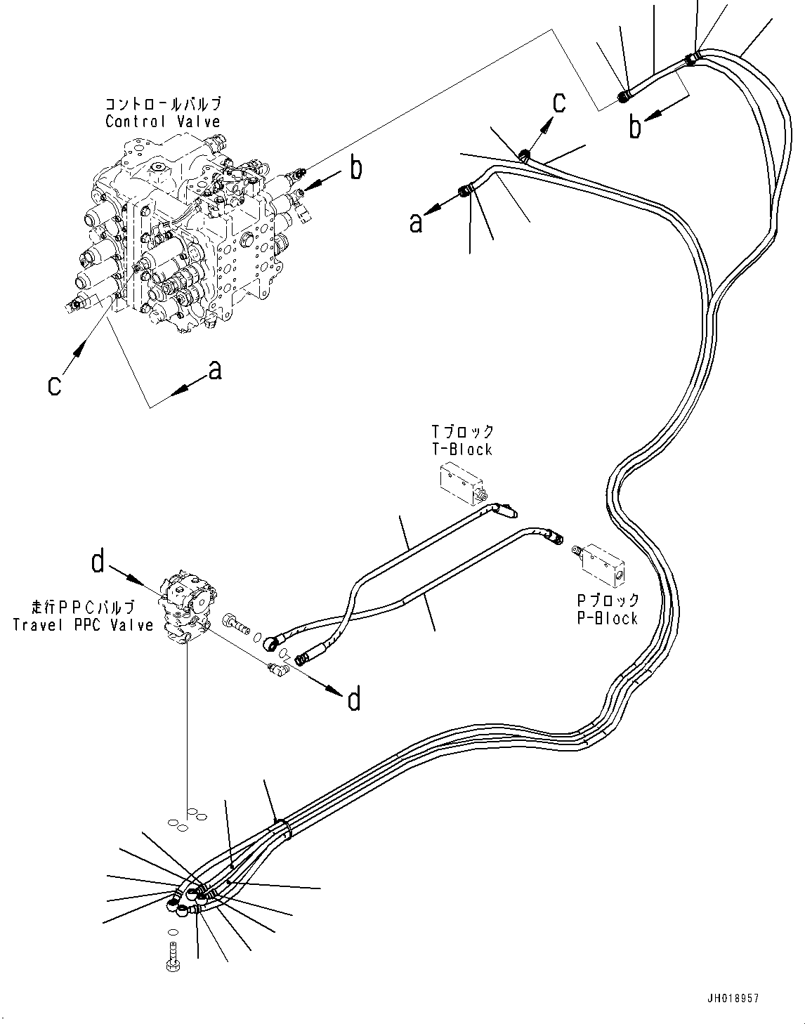 Шланг 02741-003A9 KOMATSU