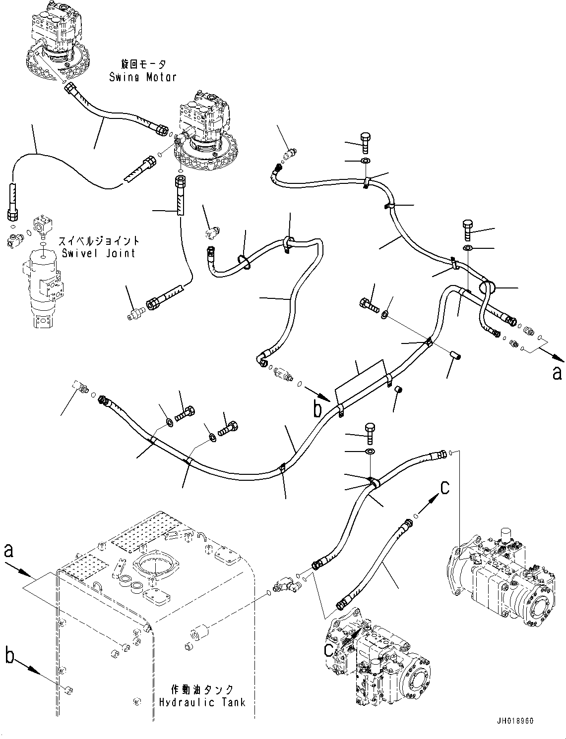 шланг 02774-00507 KOMATSU