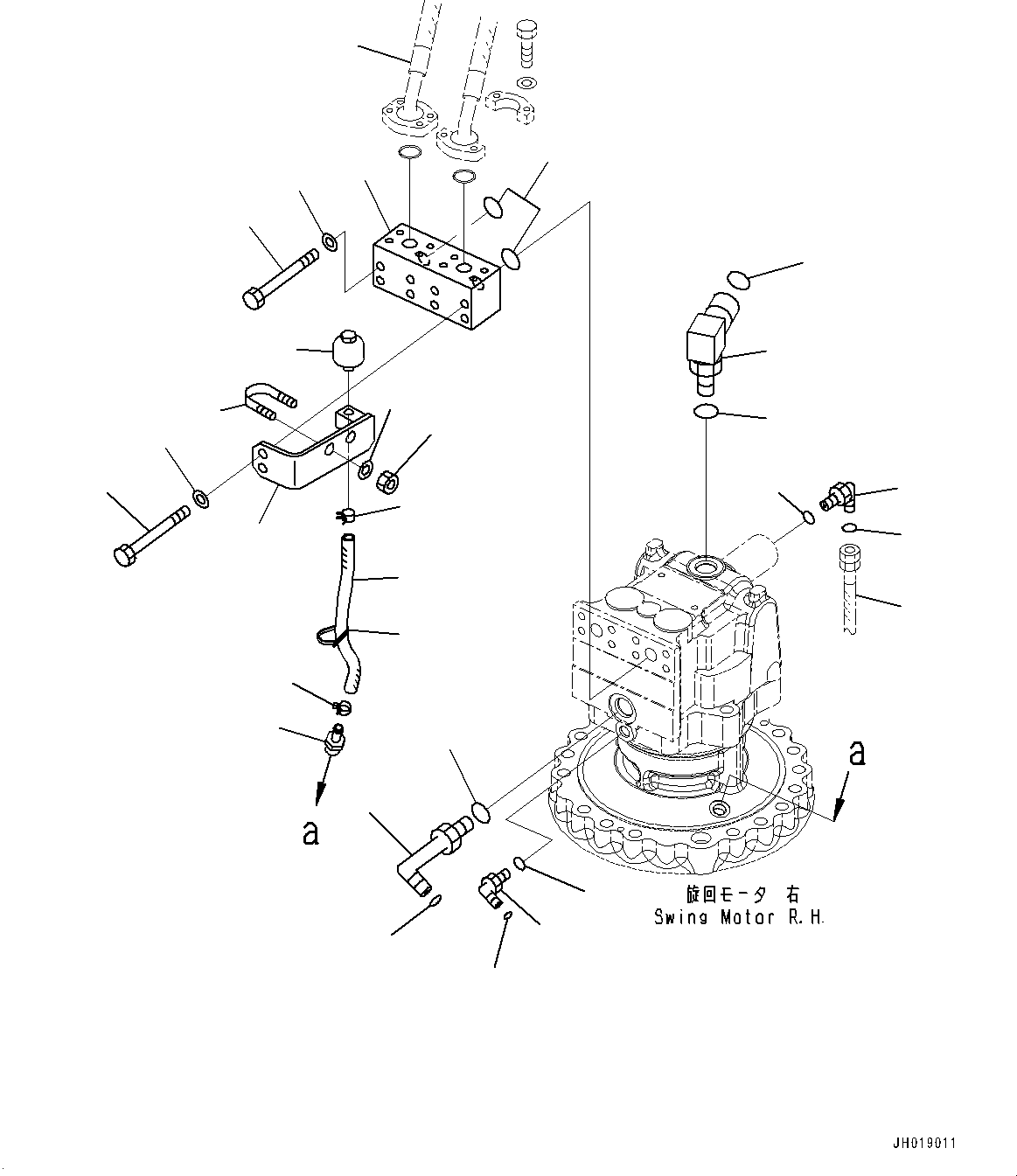 Hose(Solenoid Valve,Hose) (02774-00306) KOMATSU