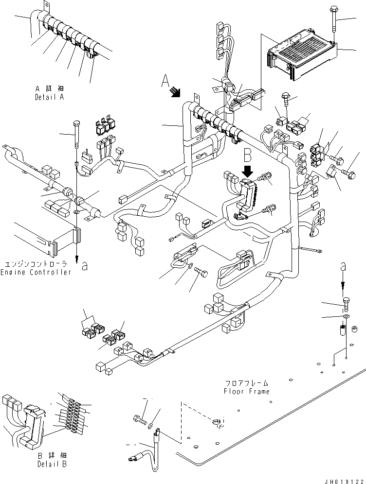Жгут проводов 209-06-73323 KOMATSU