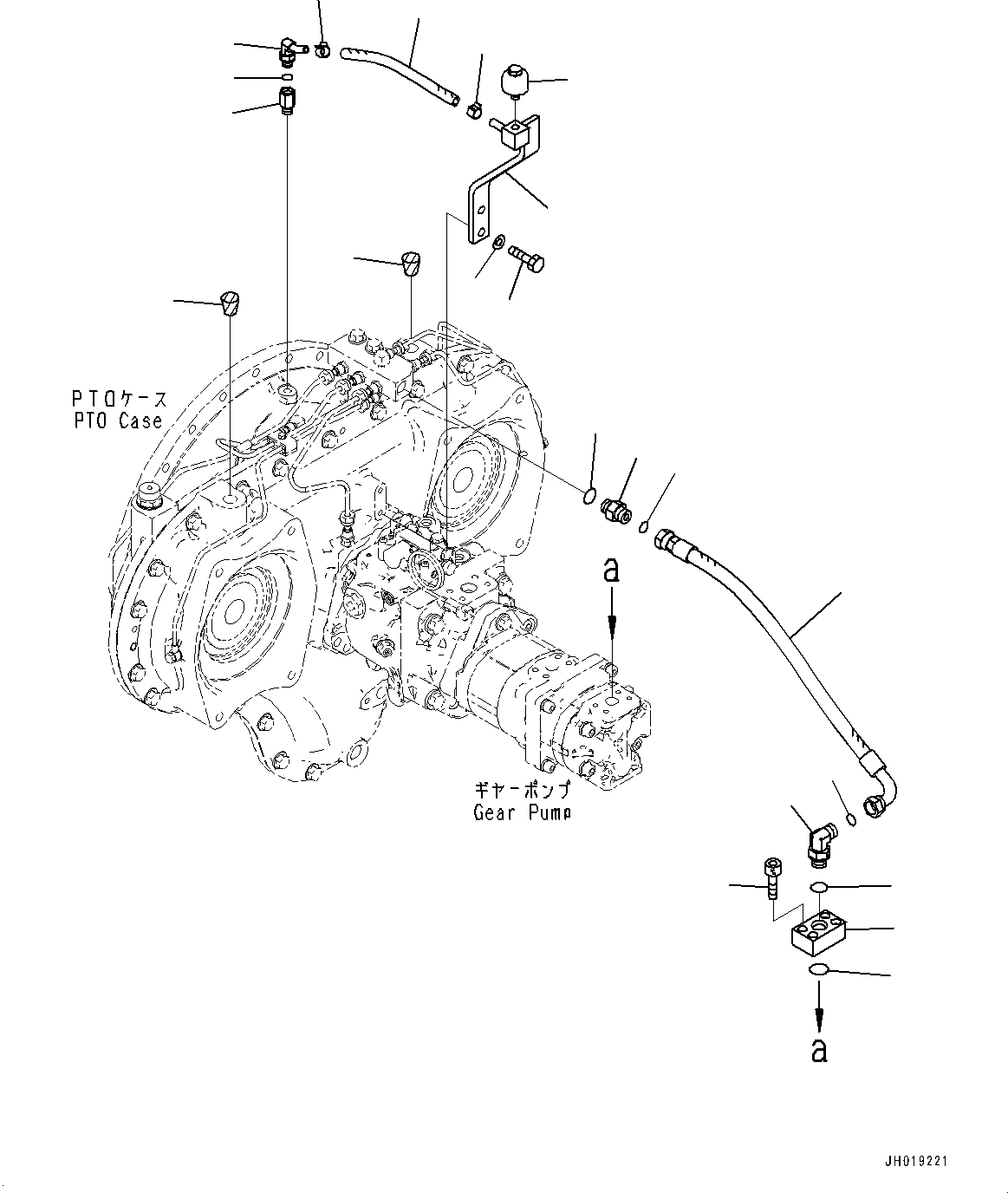 Шланг 07286-01029 KOMATSU