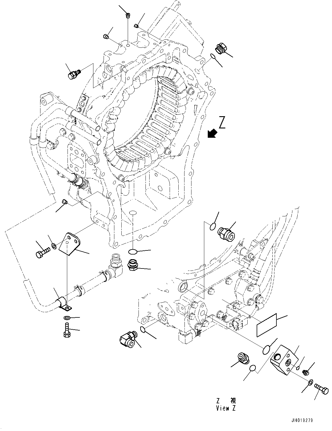 Блок 7875-10-9811 KOMATSU