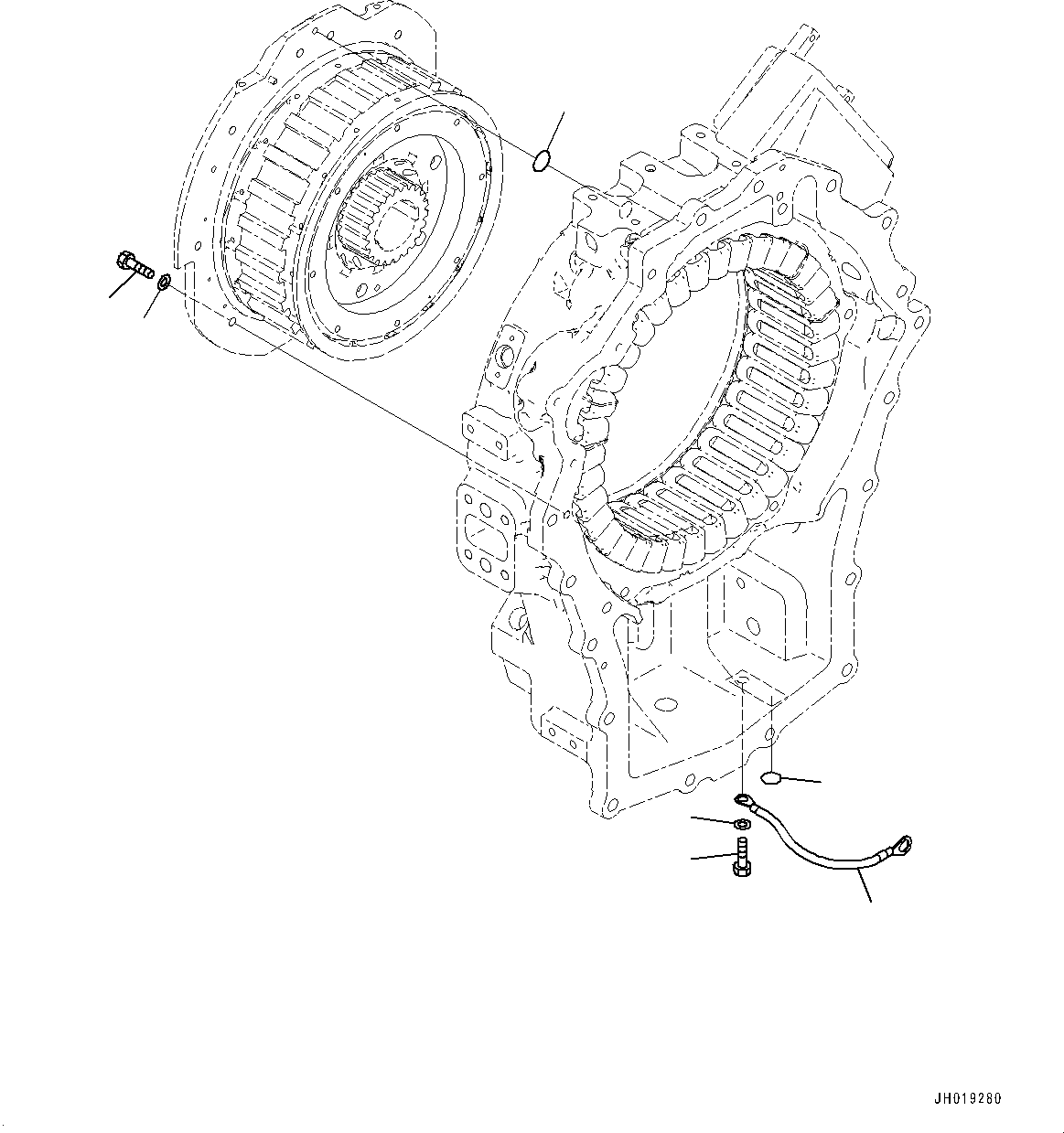 Кабель 7875-12-5441 KOMATSU