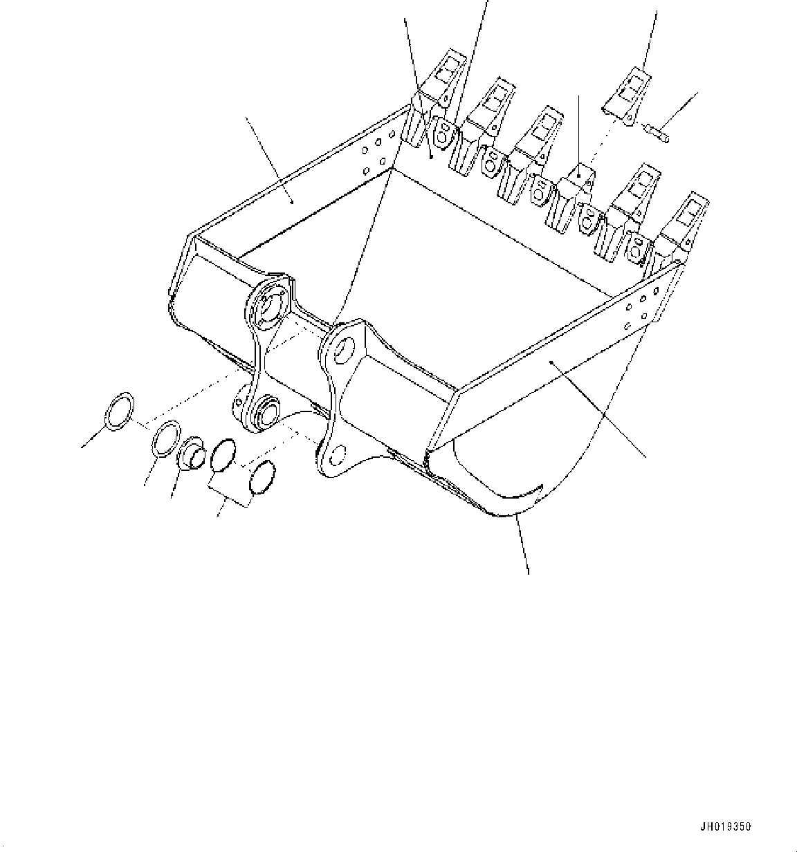 Пластина сварная 207-920-7150 KOMATSU