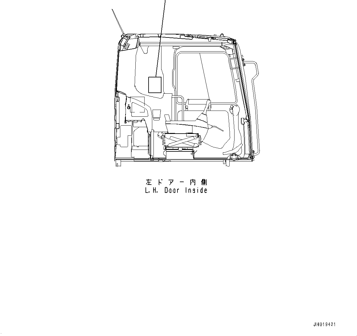 Пластина 21M-00-51250 KOMATSU