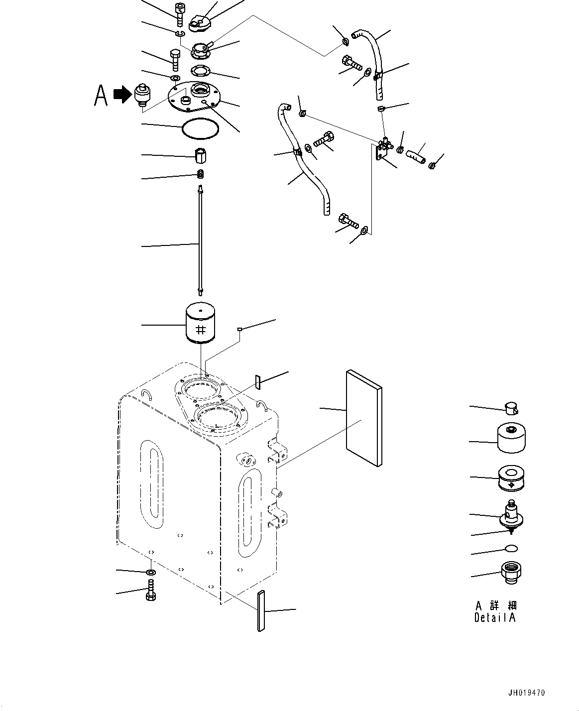 Лист 21K-60-51130 KOMATSU