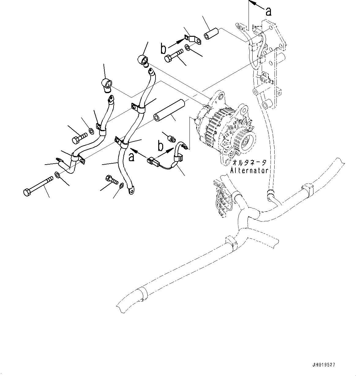 Кабель 21K-06-51161 KOMATSU