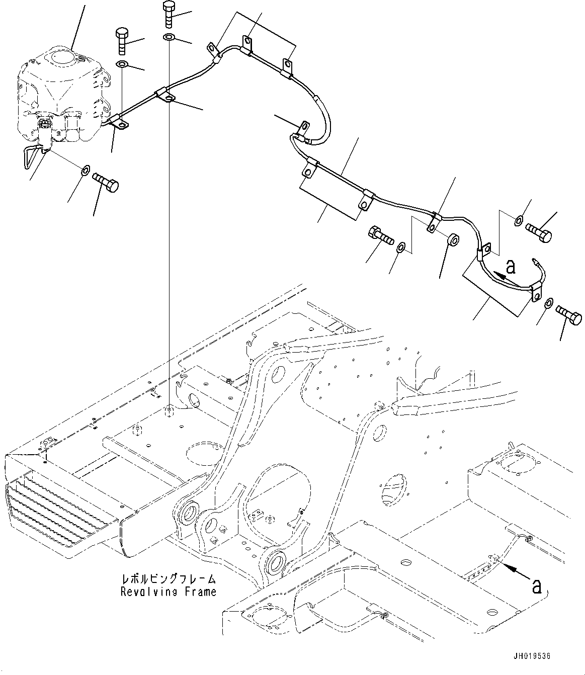 Шланг 21K-06-51231 KOMATSU