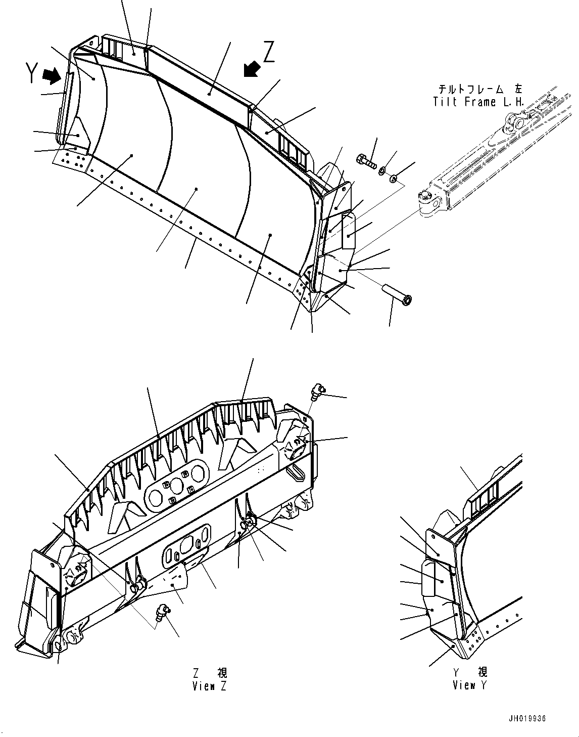 Щётка стеклоочистителя 17A-71-43230 KOMATSU