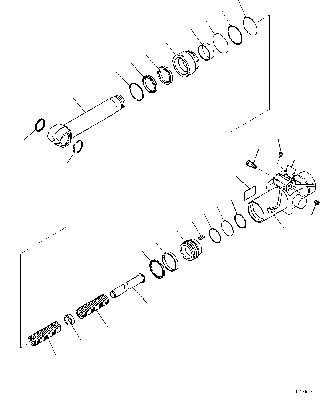 Пружина 77A-915-4150 KOMATSU