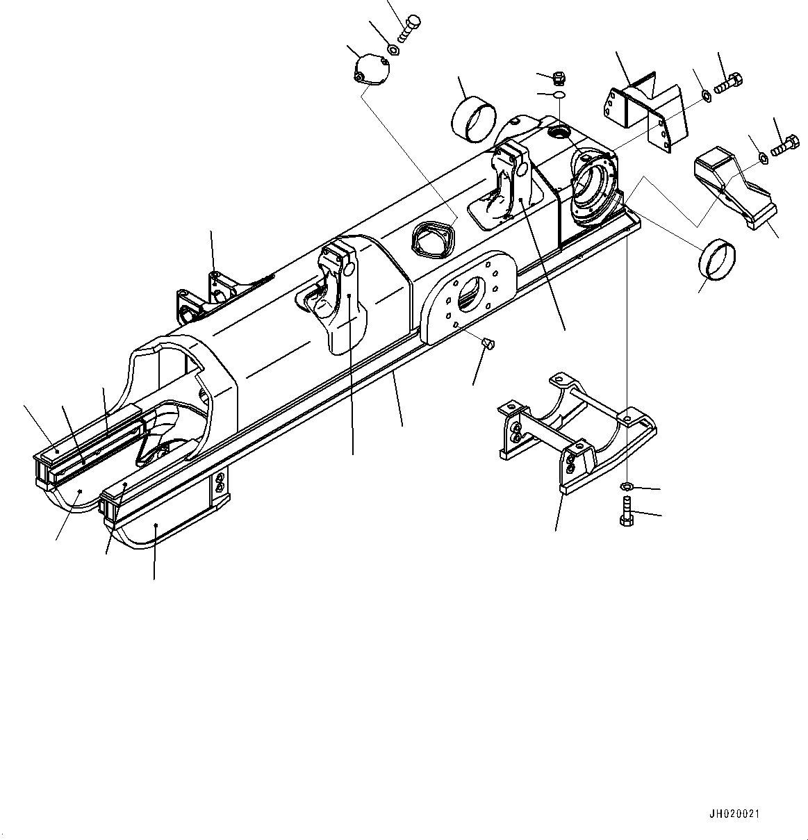 Ограждение 154-30-87331 KOMATSU