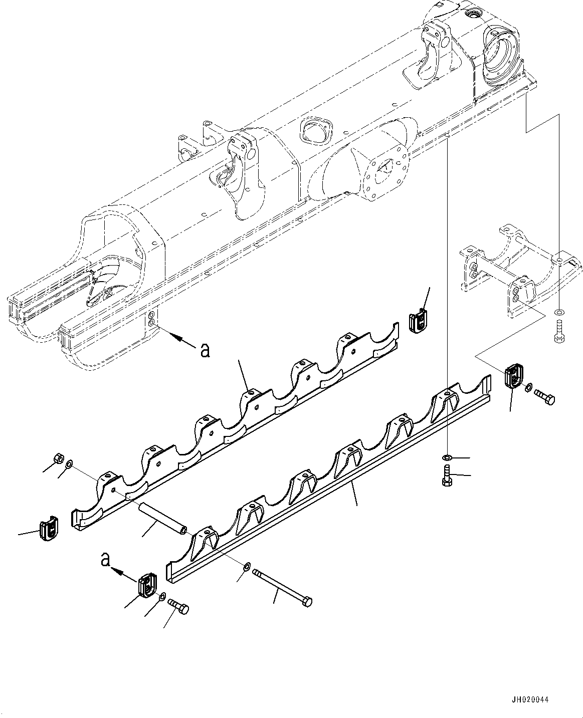 Ограждение 154-30-87531 KOMATSU
