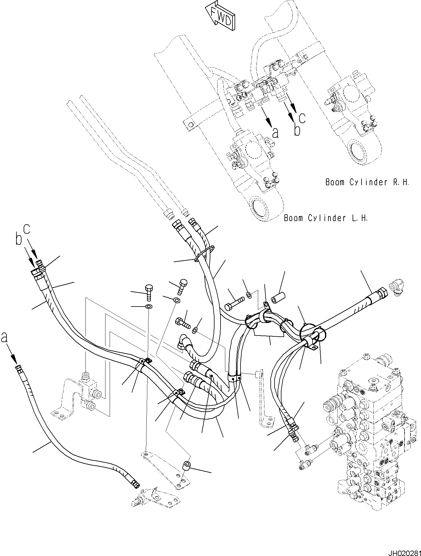 Шланг 21K-62-41790 KOMATSU