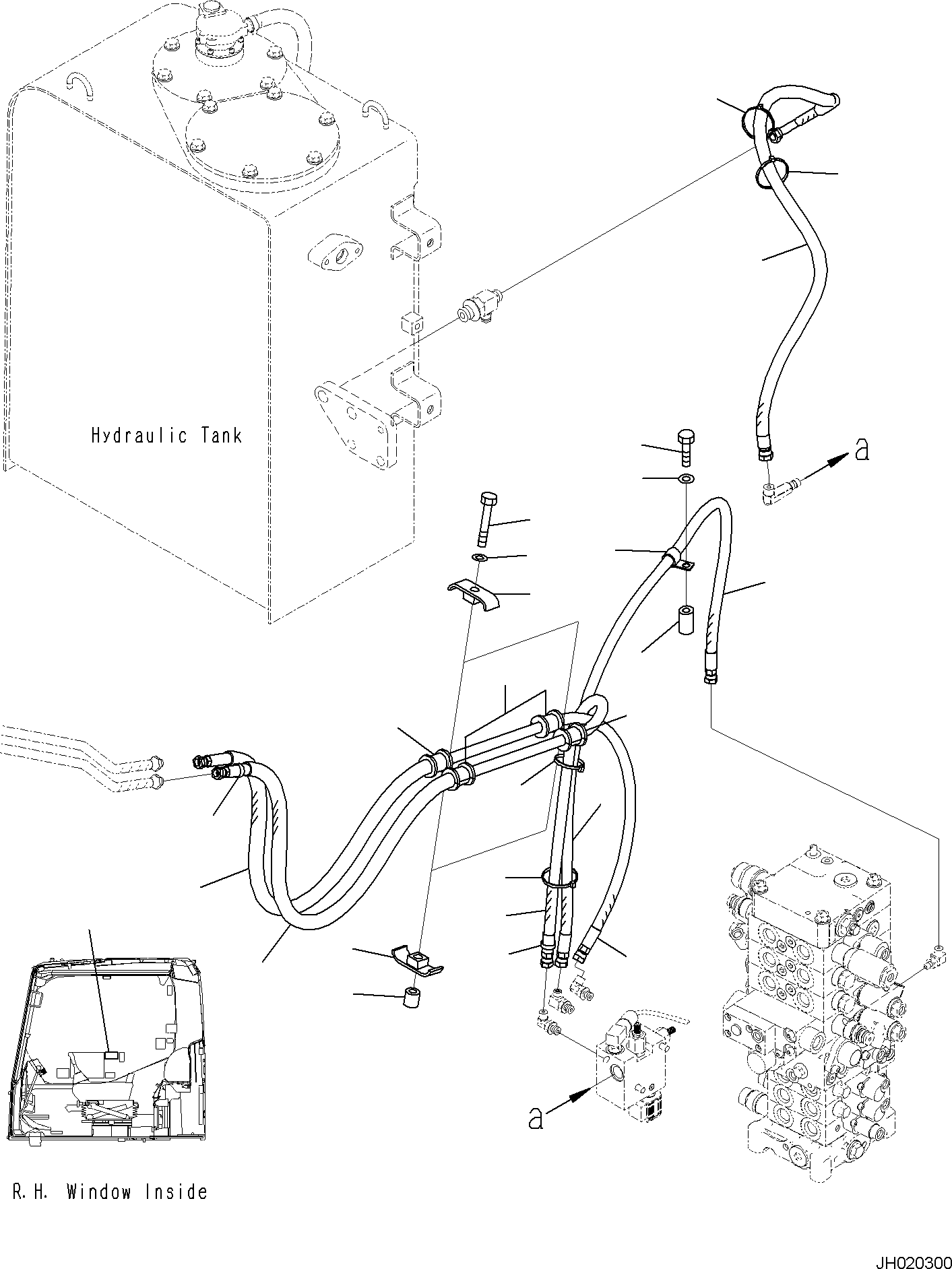 HOSE, ASSEMBLY 21K-62-42641 KOMATSU