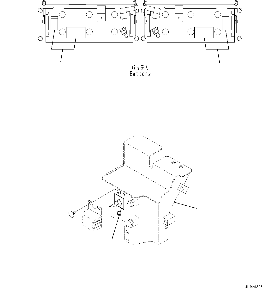 Bracket(Air Conditioner,Condenser Mounting) (2A7-979-2141) KOMATSU