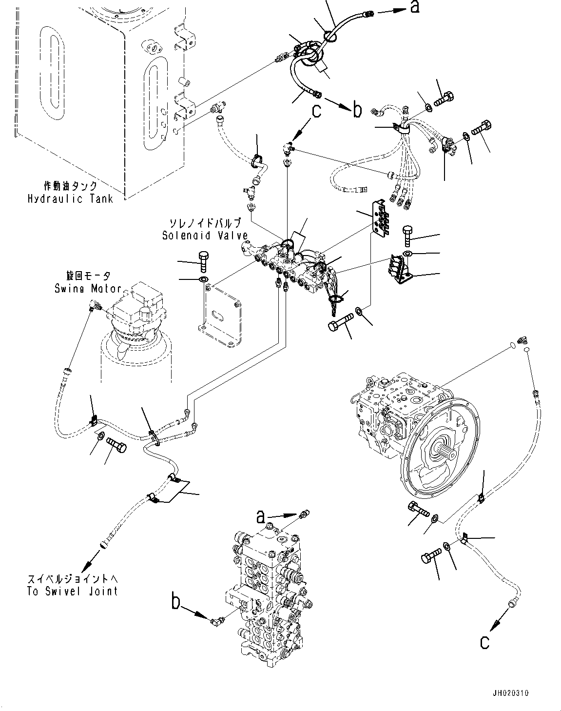 Шланг 02741-003A8 KOMATSU
