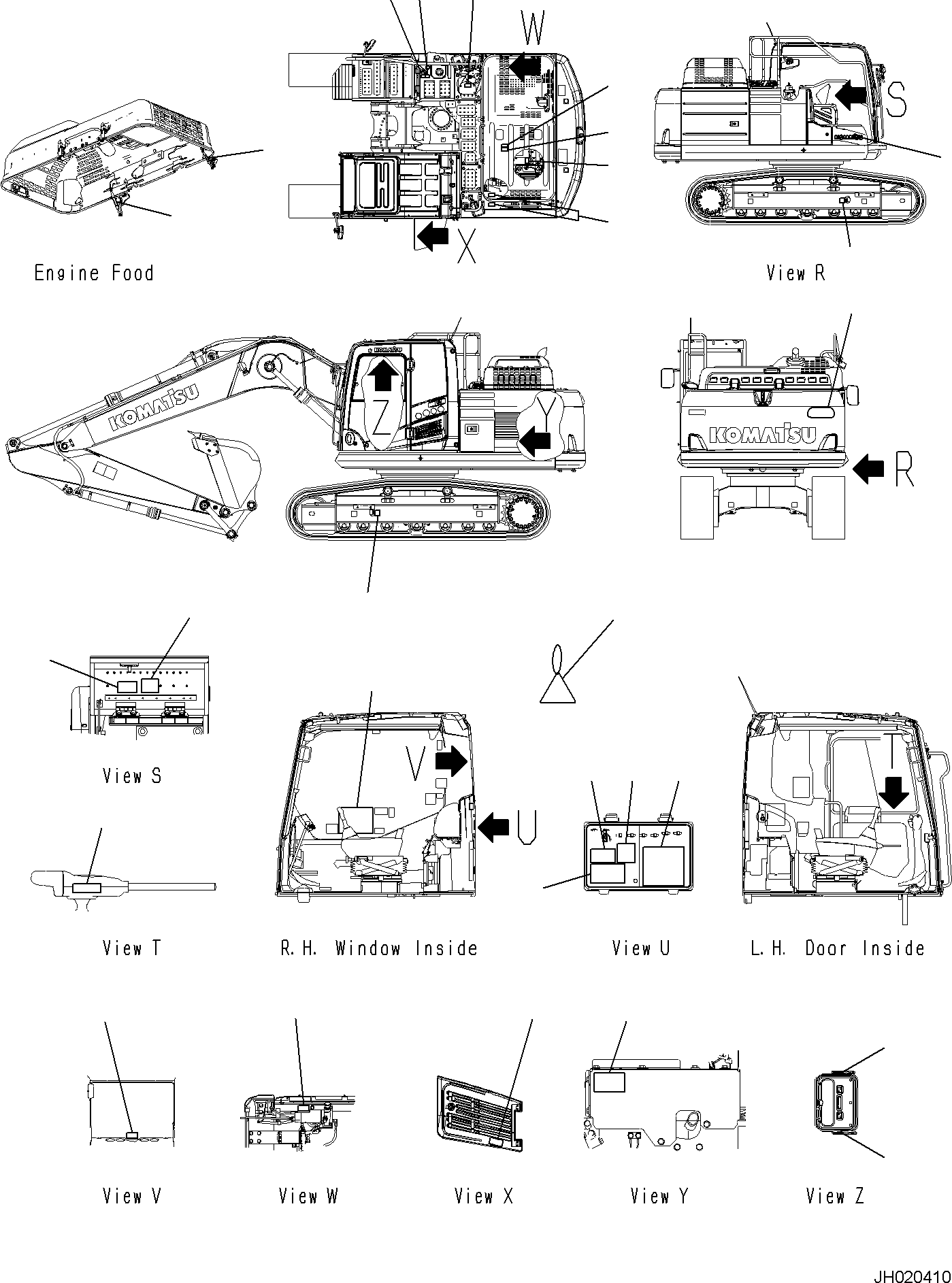 Пластина 21K-00-51310 KOMATSU