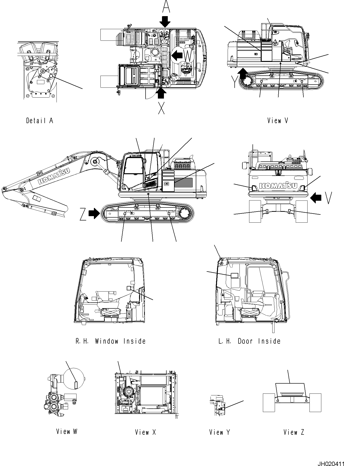 Пластина 21K-00-51270 KOMATSU