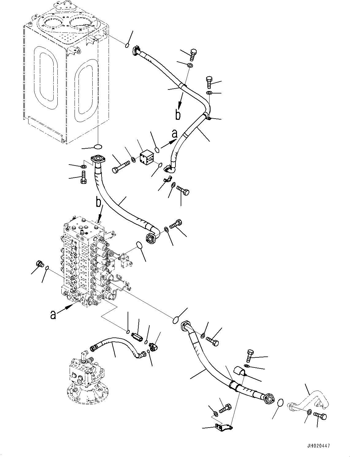 Шланг в сборе 2A5-62-26110 KOMATSU