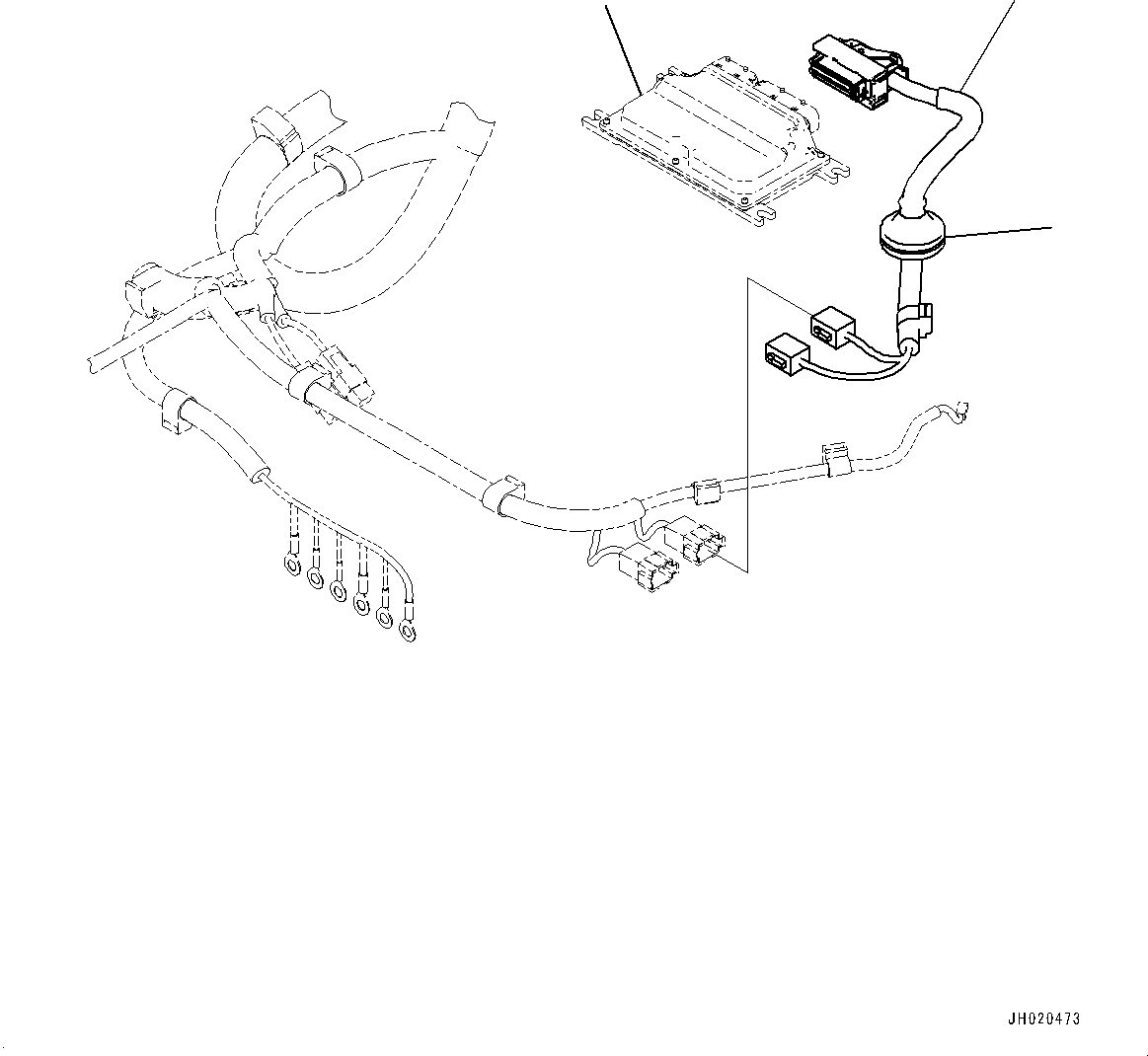 Controller, KomVision(Cab,Controller and Monitor,With KomVision) (7826-47-3010) KOMATSU