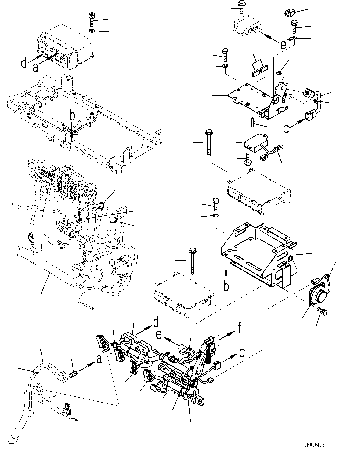 Жгут проводов 2A5-06-26541 KOMATSU