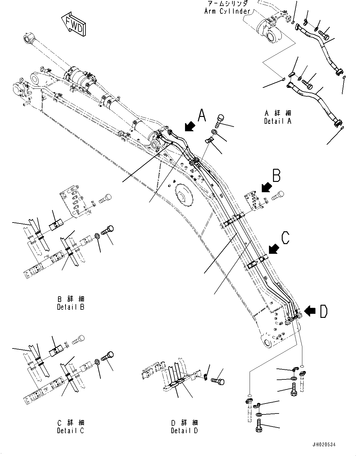 Жгут проводов 2A5-06-28131 KOMATSU
