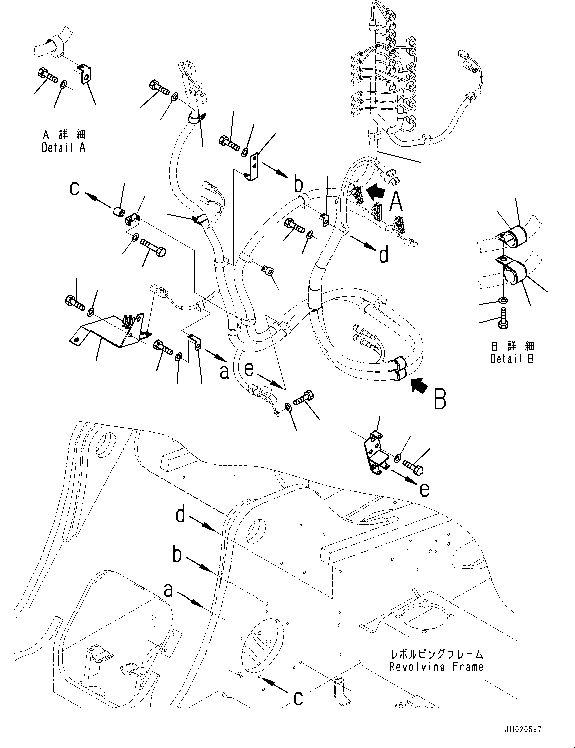Жгут проводов (кабина, ICT) (2A5-06-28850) KOMATSU