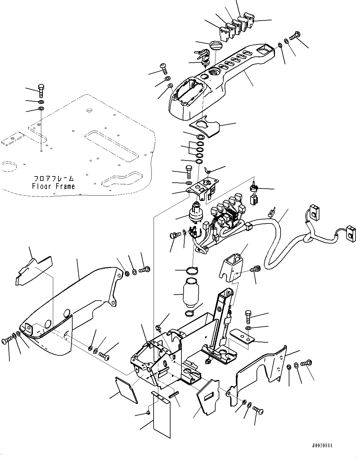 Жгут проводов 21M-06-51850 KOMATSU
