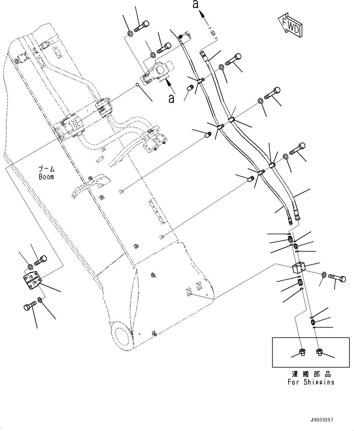 Шланг 02771-00517 KOMATSU