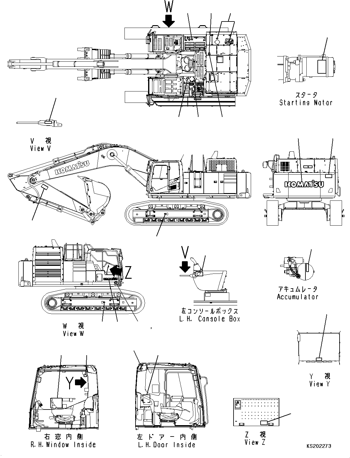 Табличка смазки 21M-00-51212 KOMATSU