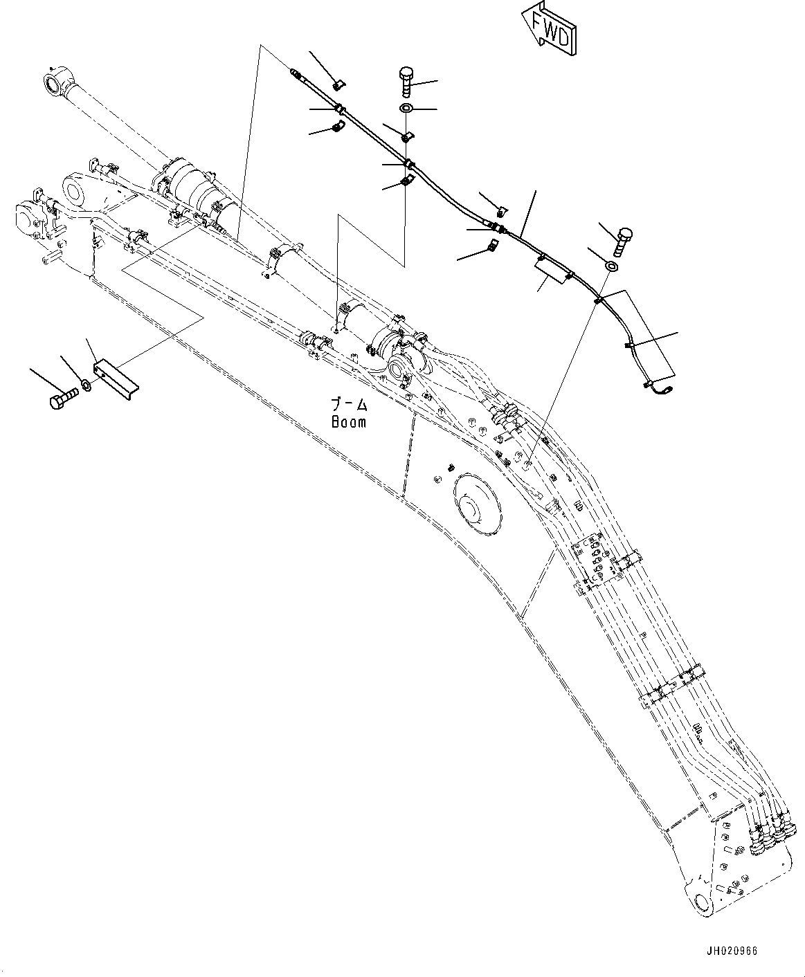 Жгут проводов 2A5-06-26141 KOMATSU