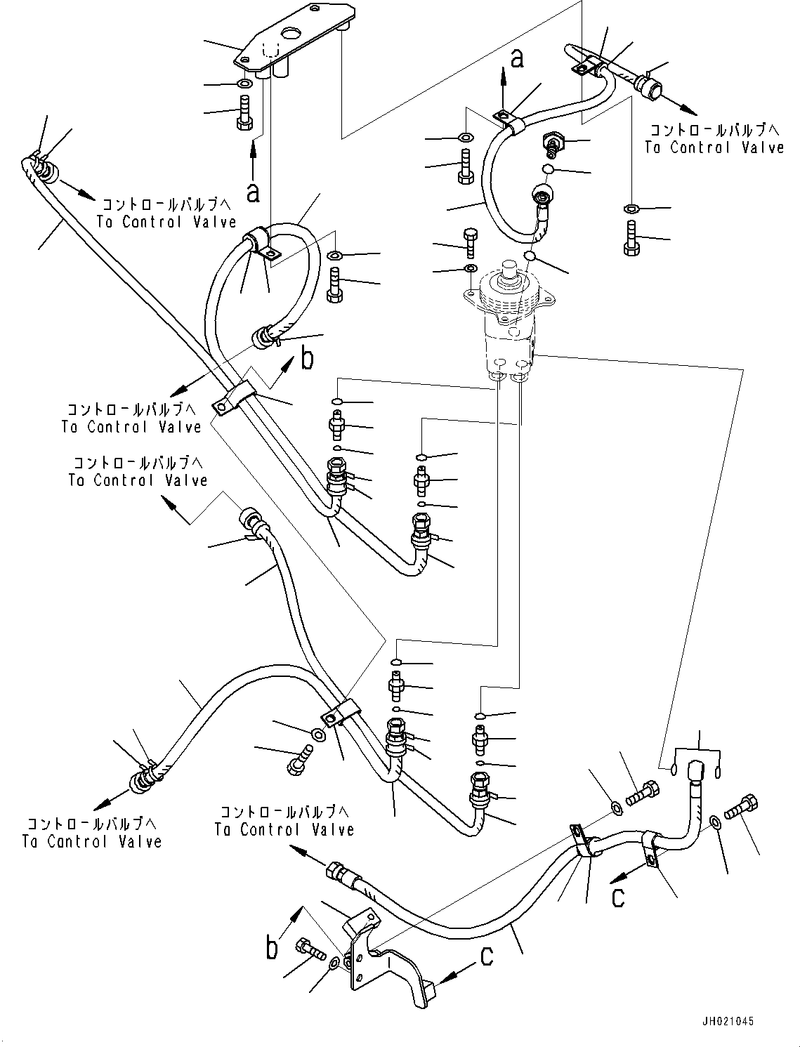 Шланг 154-61-89271 KOMATSU