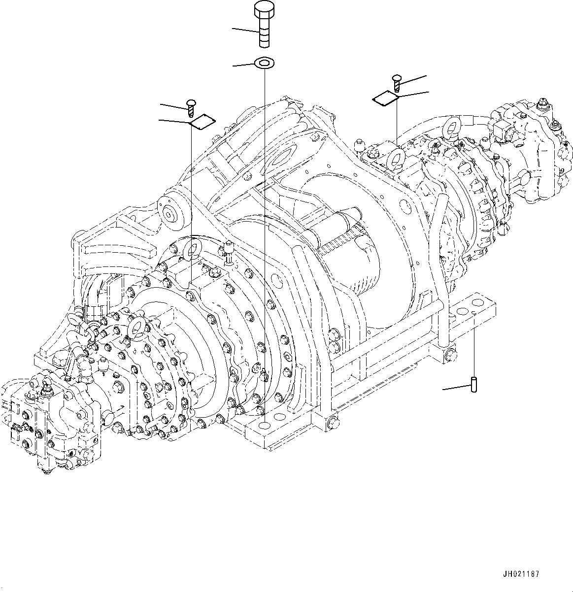 Болт 01011-83915 KOMATSU