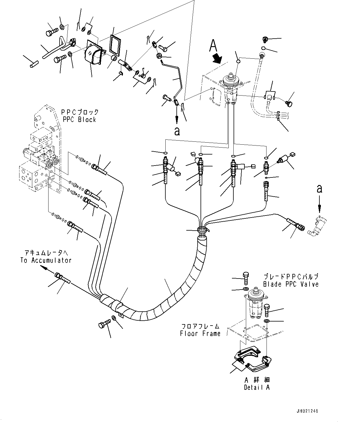 Рычаг 198-43-61812 KOMATSU