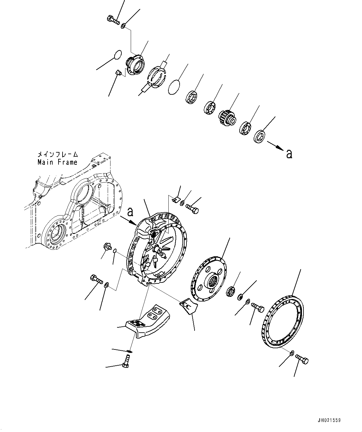 Корпус 154-27-72112 KOMATSU