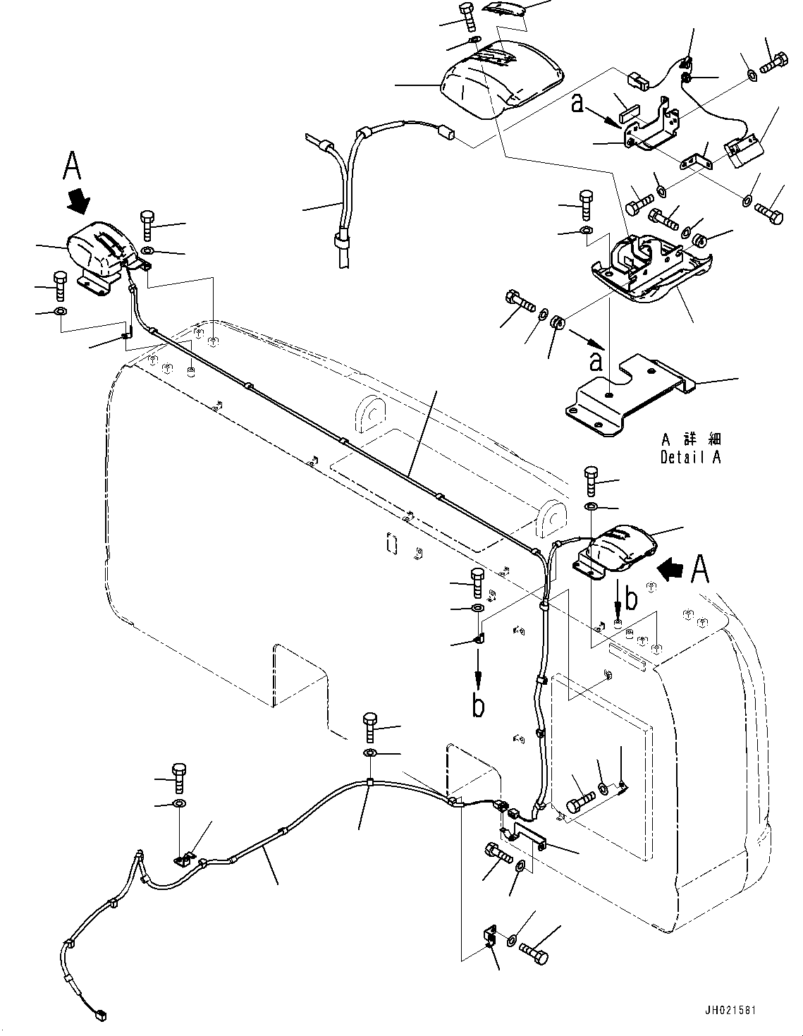 Жгут проводов 208-06-24441 KOMATSU