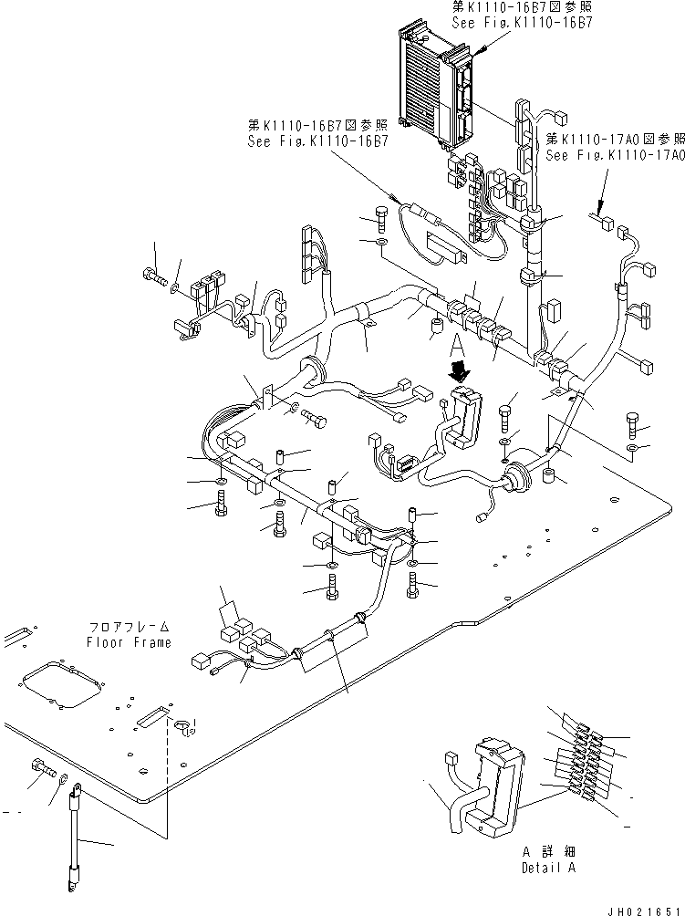 Жгут проводов 21M-06-21720 KOMATSU