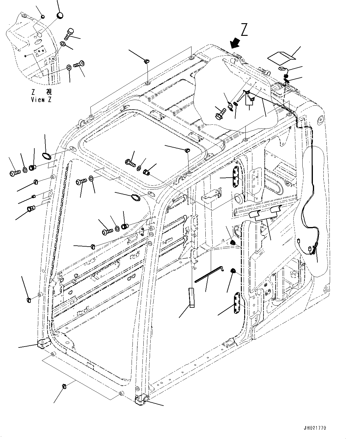 Antenna Assembly 2A5-06-28650 KOMATSU