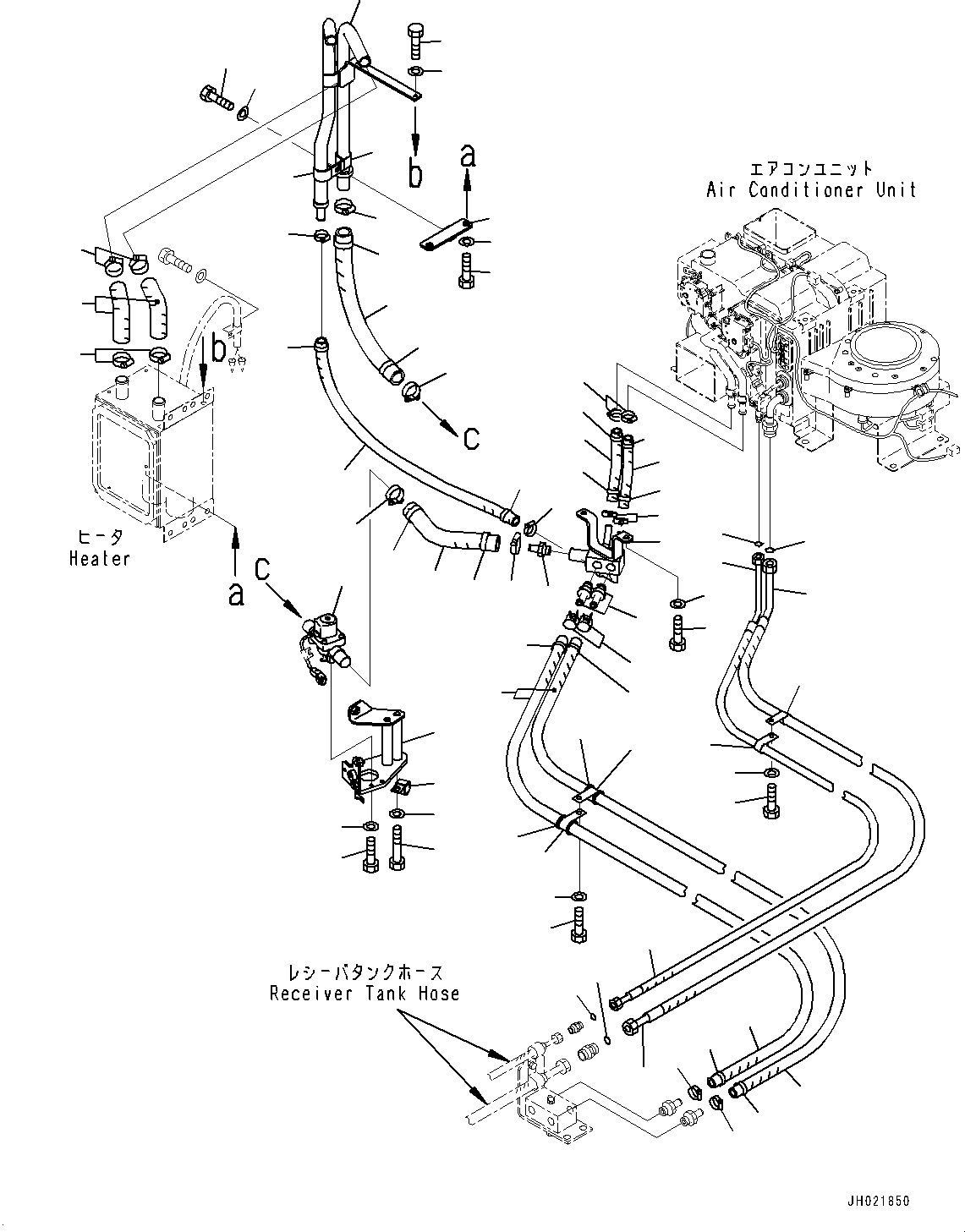 Шланг 198-911-5370 KOMATSU